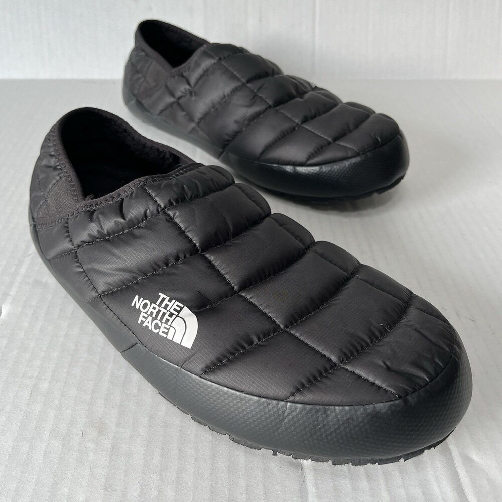 The North Face Slippers Thermoball Traction Mules Slip On Comfort Faux Fur 14